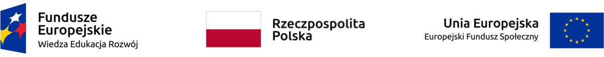 Logotyp Funduszy Europejskich, flaga rzeczypospolitej Polski, flaga Unii Europejskiej