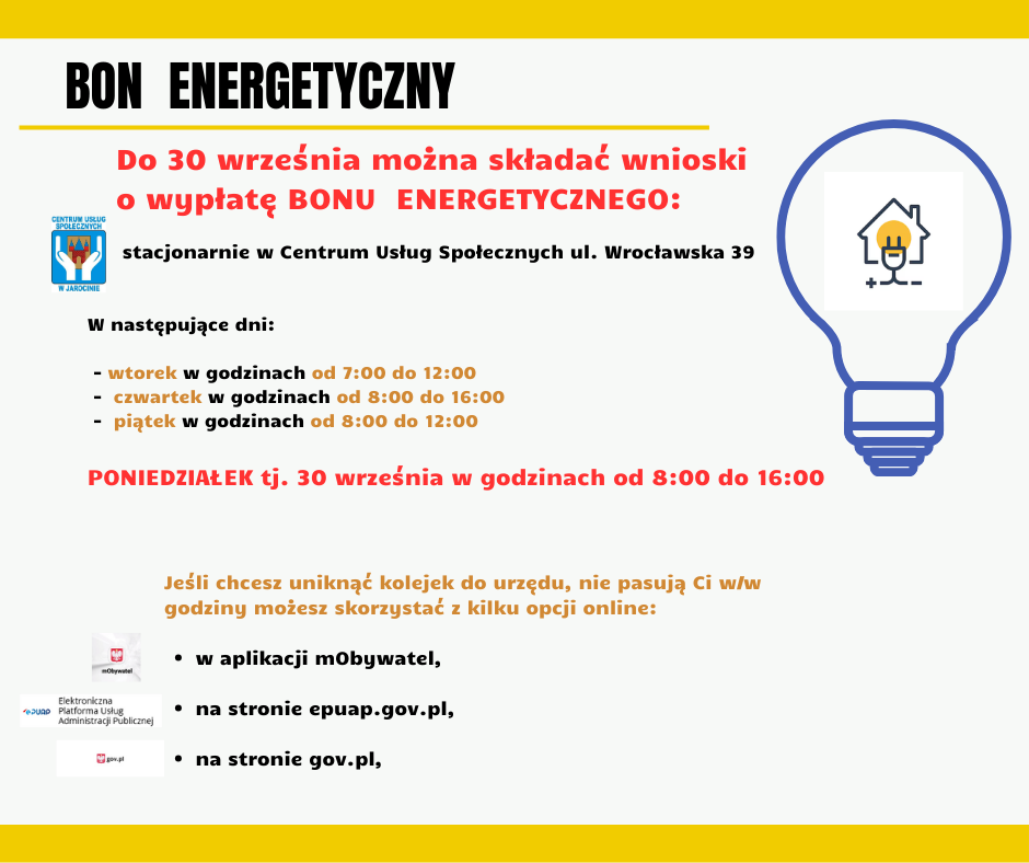 bon energetyczny