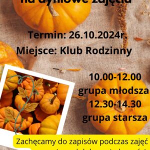 Dyniowe zajęcia