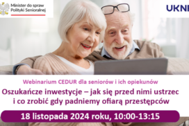 webinarium dla seniorów