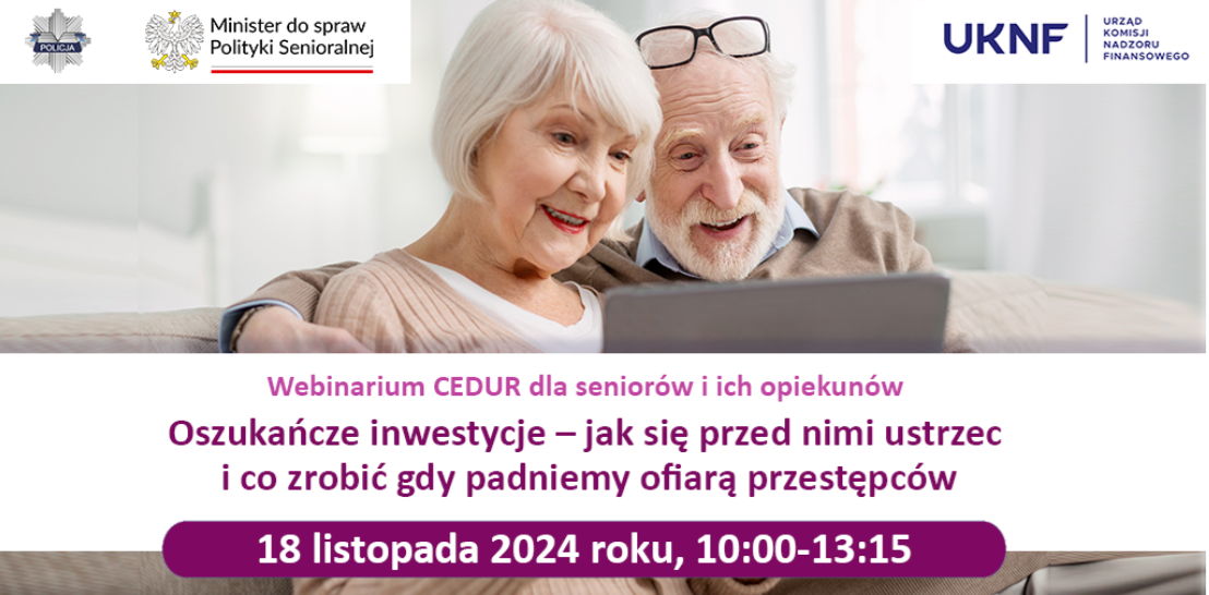 webinarium dla seniorów