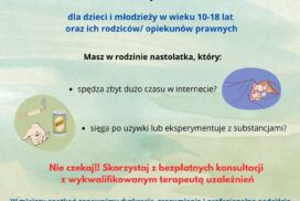 DARMOWE KONSULTACJE( z terapeutą uzależnień